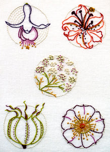 AS 11 Blooms Embroidery Patterns and Kits