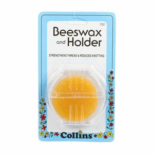 Beeswax works really well for any hand stitching or embroidery work to keep your thread from getting tangled.