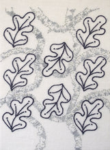Load image into Gallery viewer, AS 09 Drifting Leaves Embroidery Patterns and Kits