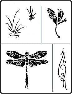 This is the DRagonfly Stencil created by April Sproule.